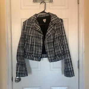 Tweed Moto Jacket